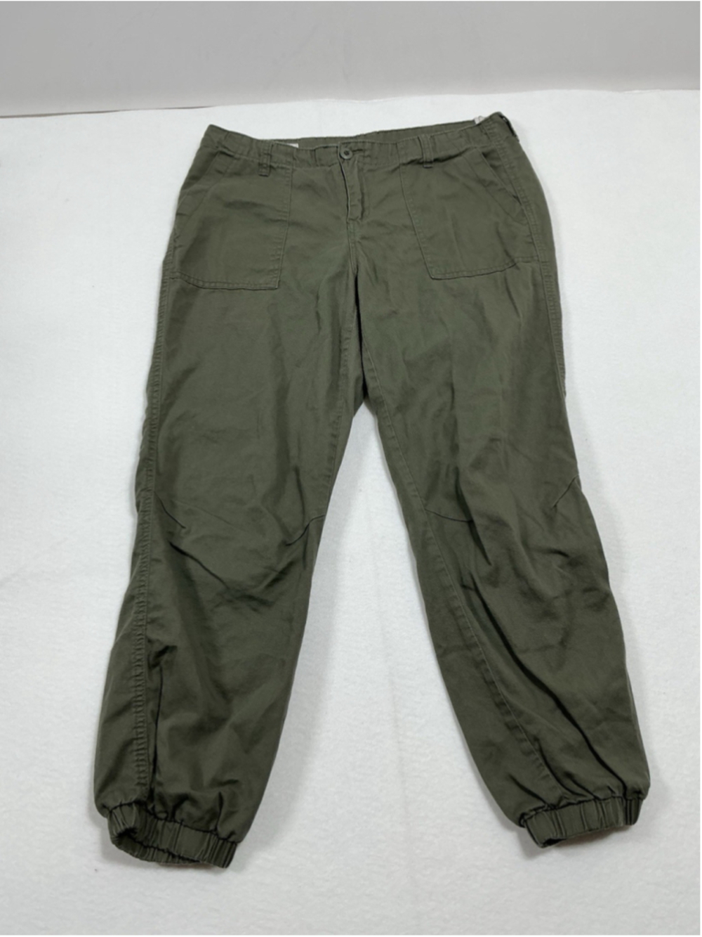 Womans Jr Vanilla Star Jogger Style Pants Size 29/9 Olive Green